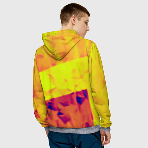 Мужская толстовка Serious Sam Croteam / 3D-Меланж – фото 4