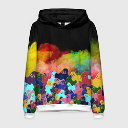 Мужская толстовка Приведения из дыма