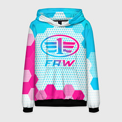 Мужская толстовка FAW neon gradient style