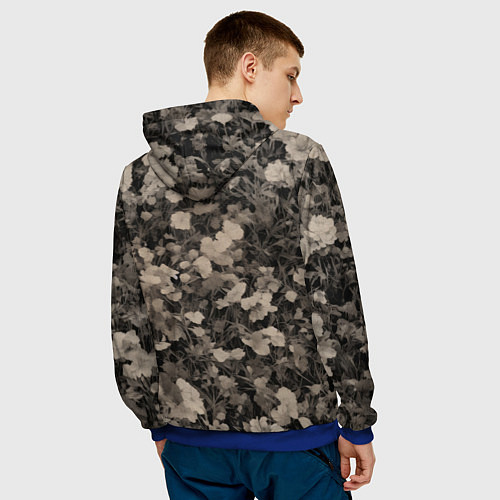 Мужская толстовка Стальной рыцарь / 3D-Синий – фото 4