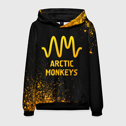 Мужская толстовка Arctic Monkeys - gold gradient