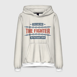 Мужская толстовка The fighter