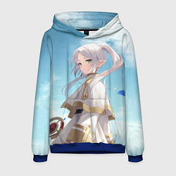 Мужская толстовка Фрирен и небо - эльфийка