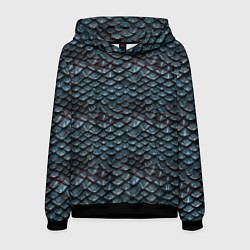 Мужская толстовка Dragon scale pattern