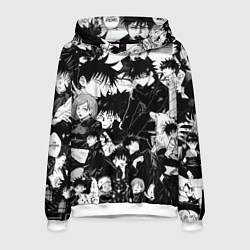 Мужская толстовка Мэгуми Фушигуро - Магическая битва