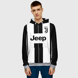 Толстовка-худи мужская Juventus collection, цвет: 3D-меланж — фото 2