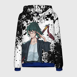 Мужская толстовка Маки зенин из магической битвы - брызги