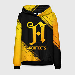 Мужская толстовка Architects - gold gradient