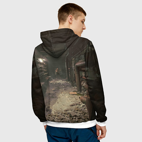 Мужская толстовка STALKER 2 контроллёр / 3D-Белый – фото 4