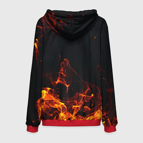 Мужская толстовка Dero Goi Oomph / 3D-Красный – фото 2