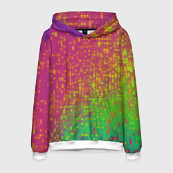 Мужская толстовка Разноцветные пиксели