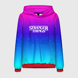 Мужская толстовка Stranger Things gradient colors