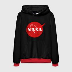 Мужская толстовка NASA redlogo space usa