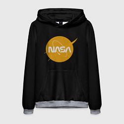 Мужская толстовка NASA yellow logo