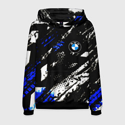 Мужская толстовка BMW stripes color auto sport