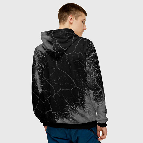 Мужская толстовка Извини некогда пинг-понг, пока / 3D-Черный – фото 4