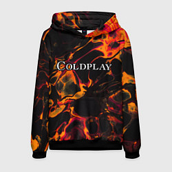 Мужская толстовка Coldplay red lava