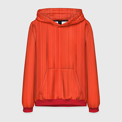 Мужская толстовка Морковный полосатая рябь