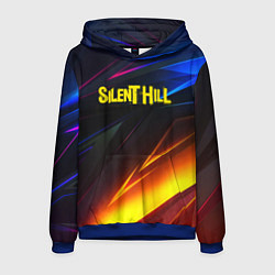 Мужская толстовка Silent hill stripes neon