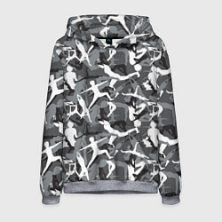 Мужская толстовка Гимнастика - камуфляж