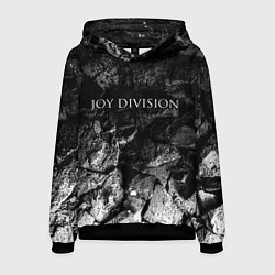 Толстовка-худи мужская Joy Division black graphite, цвет: 3D-черный