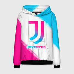 Мужская толстовка Juventus neon gradient style