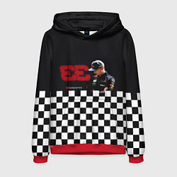 Мужская толстовка Макс Ферстаппен гонщик