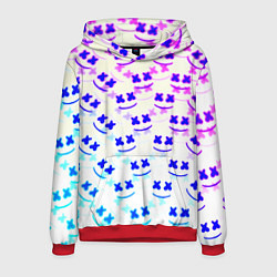 Мужская толстовка Marshmello pattern neon