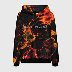 Мужская толстовка Joy Division red lava