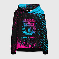 Мужская толстовка Liverpool - neon gradient