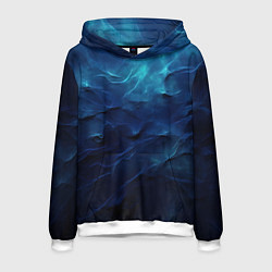 Мужская толстовка Абстрактные волны глубины