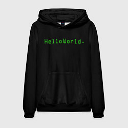 Мужская толстовка Hello world