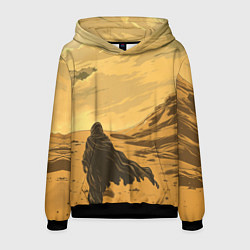 Толстовка-худи мужская Dune - The Traveler, цвет: 3D-черный