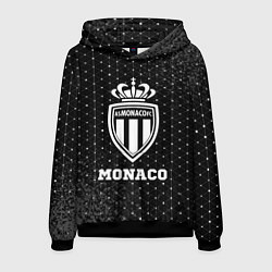 Толстовка-худи мужская Monaco sport на темном фоне, цвет: 3D-черный