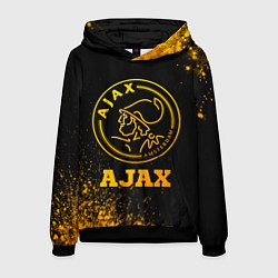 Мужская толстовка Ajax - gold gradient