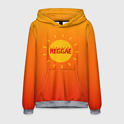Мужская толстовка Orange sunshine reggae