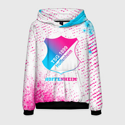 Мужская толстовка Hoffenheim neon gradient style