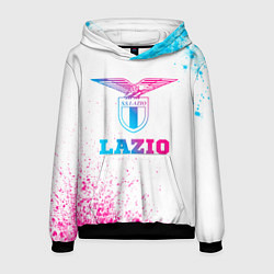 Мужская толстовка Lazio neon gradient style