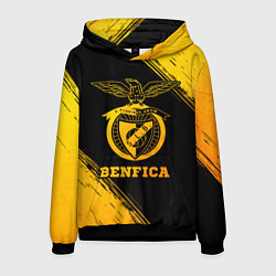 Мужская толстовка Benfica - gold gradient