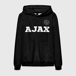 Мужская толстовка Ajax sport на темном фоне посередине