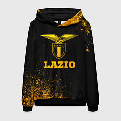 Толстовка-худи мужская Lazio - gold gradient, цвет: 3D-черный