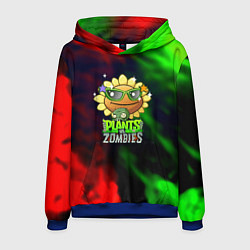 Мужская толстовка Plants vs zombies огненный градиент