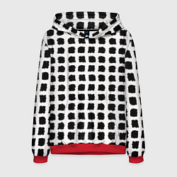 Мужская толстовка Лаконичные мазки квадраты