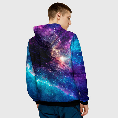 Мужская толстовка Palworld space game / 3D-Черный – фото 4