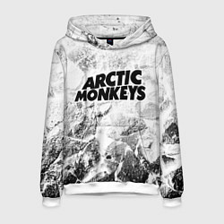 Мужская толстовка Arctic Monkeys white graphite