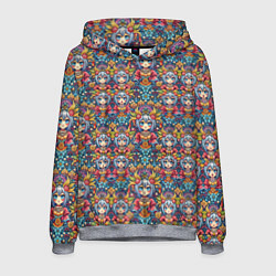 Мужская толстовка Аниме персонаж паттерн