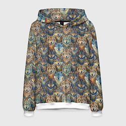 Мужская толстовка Волчий узор