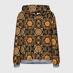 Мужская толстовка Золоте классические узоры паттерн из ткани