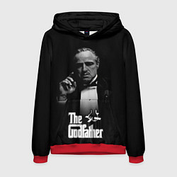 Толстовка-худи мужская Don Vito Corleone, цвет: 3D-красный