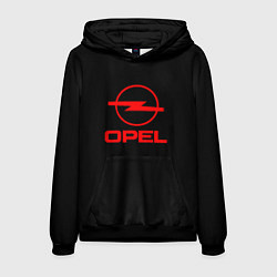 Мужская толстовка Opel red logo auto